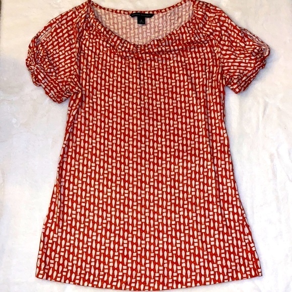 Banana Republic Draped Neckline Blouse - Picture 1 of 7